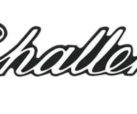AMD Trunk Lid or Fender or Quarter Panel Emblem, Adhesive Backed, 70-74 Challenger K-3444938