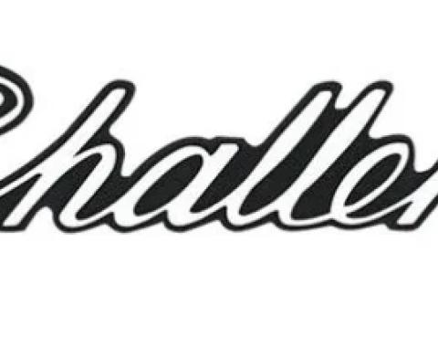 AMD Trunk Lid or Fender or Quarter Panel Emblem, Adhesive Backed, 70-74 Challenger K-3444938