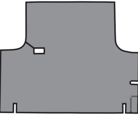 ACC 1967-1969 Dodge Dart 2DR Hardtop Trunk Mat TM Vinyl