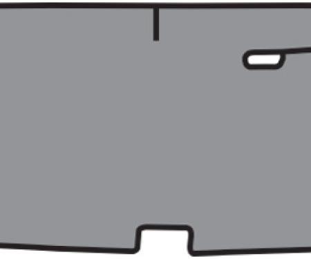 ACC 1970-1974 Dodge Challenger Trunk Mat TM Vinyl