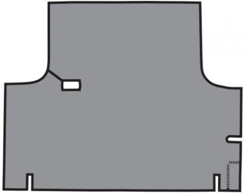 ACC 1967-1969 Dodge Dart 2DR Hardtop Trunk Mat TM Vinyl
