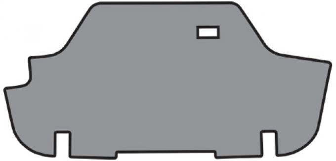 ACC 1974-1977 American Motors Matador 2DR Coupe Trunk Mat TM Foam
