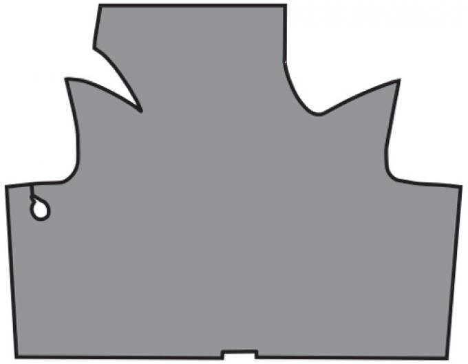 ACC 1967-1969 American Motors Ambassador Trunk Mat TM Foam