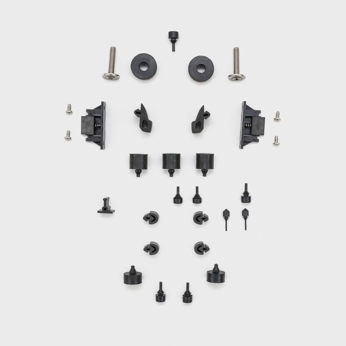 Detroit Muscle Technologies Mopar E Body 70 Barracuda Cuda Body Bumper Set with Hood Wedges BBK7W ECU7070BB01-BBK7W