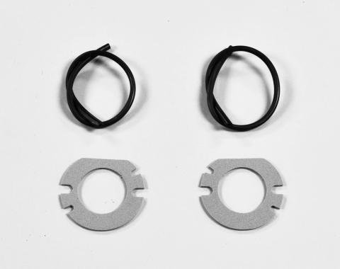 Detroit Muscle Technologies Mopar A Body 67 69 Barracuda Reverse Light Gaskets and Housing Trim (pair) ABA6769RL01