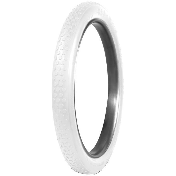 Coker Tire G&J Clincher Tire Button Tread All White 28x2.5 79244