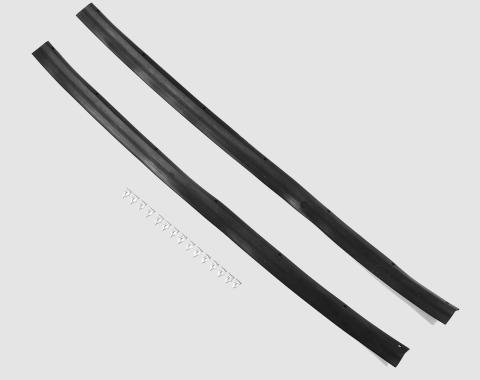 Detroit Muscle Technologies Mopar B Body 66-67 Coronet Rear Bumper Rubber Filler Strip Gap Hider BCO6667BF01