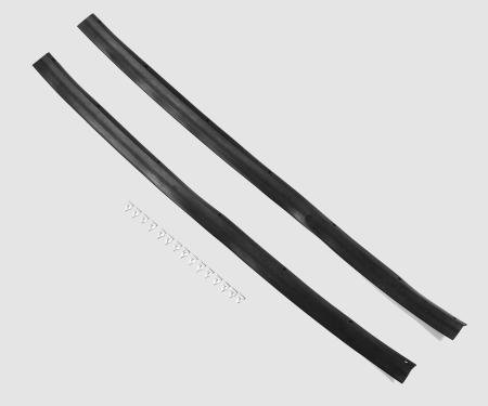 Detroit Muscle Technologies Mopar B Body 66-67 Coronet Rear Bumper Rubber Filler Strip Gap Hider BCO6667BF01