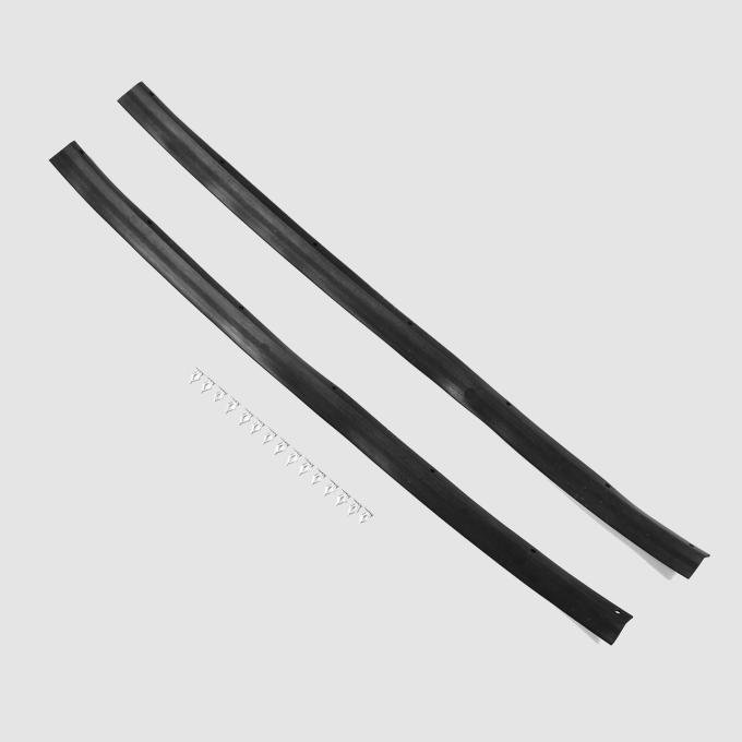 Detroit Muscle Technologies Mopar B Body 66-67 Coronet Rear Bumper Rubber Filler Strip Gap Hider BCO6667BF01
