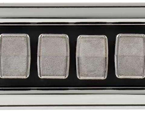 AMD Power Window Switch, 4 Concave Buttons, 69-77 B-Body; 70-71 E-Body K-2926117