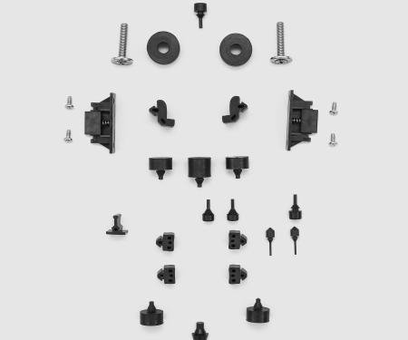 Detroit Muscle Technologies Mopar E Body 72-74 Challenger Body Bumper Set with Hood Wedges BBK11AW ECH7274BB01-BBK11AW