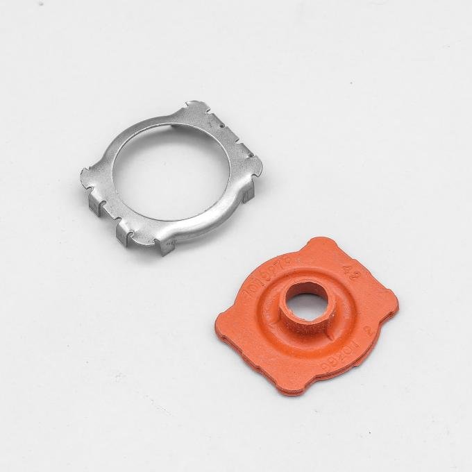 Detroit Muscle Technologies Mopar A B E Body 65-93 Steering Column Shaft Coupler ORANGE Seal & STEEL Cover GEN6593SC03-ORANGE