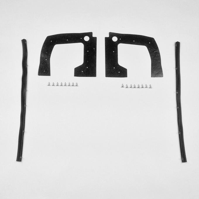 Detroit Muscle Technologies Mopar B Body 68 69 ONLY Rear Splash Plate Top & Side Splash Shields BXX6869SS80