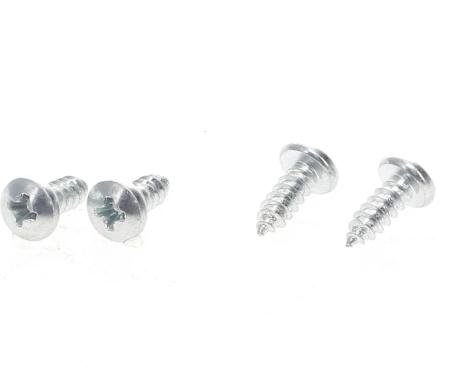 AMD Hood Wedge Screw Set, 70-74 Barracuda Challenger; 71-74 Dodge Plymouth B-Body F-228S