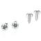 AMD Hood Wedge Screw Set, 70-74 Barracuda Challenger; 71-74 Dodge Plymouth B-Body F-228S
