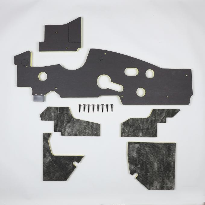 Detroit Muscle Technologies Mopar B Body 68-70 NON AC Firewall Insulation with Pins & Kickpanel Insulation BXX6870FI02