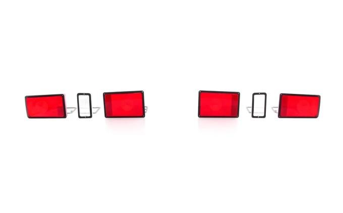 AMD Taillight & Backup Lens Set (6pcs), 71 Charger (Except R/T) K-MB3580