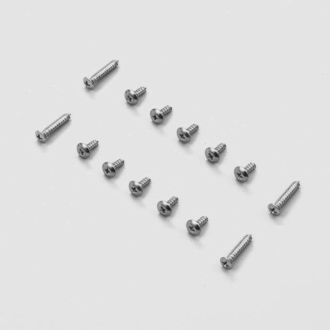 Detroit Muscle Technologies Mopar A B E Body 67-76 Sill Scuff Plate Screw Set 16pc ABE6776SF01