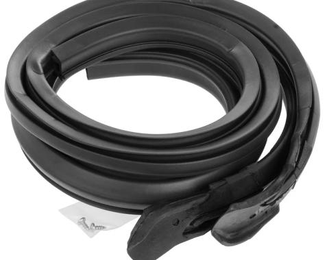 AMD Roof Rail Weatherstrips, LH/RH Pair, 71-74 Dodge Plymouth E-Body 2DR Hardtop J-CH3017