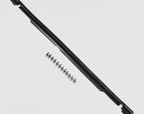 Detroit Muscle Technologies Mopar E Body 72-74 Barracuda, Challenger Hood to Radiator Seal with Plastic Clips EXX7274HS01