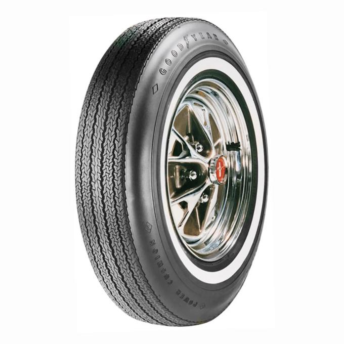 Goodyear Power Cushion 0.875 inch Whitewall Tire 695-14 450232
