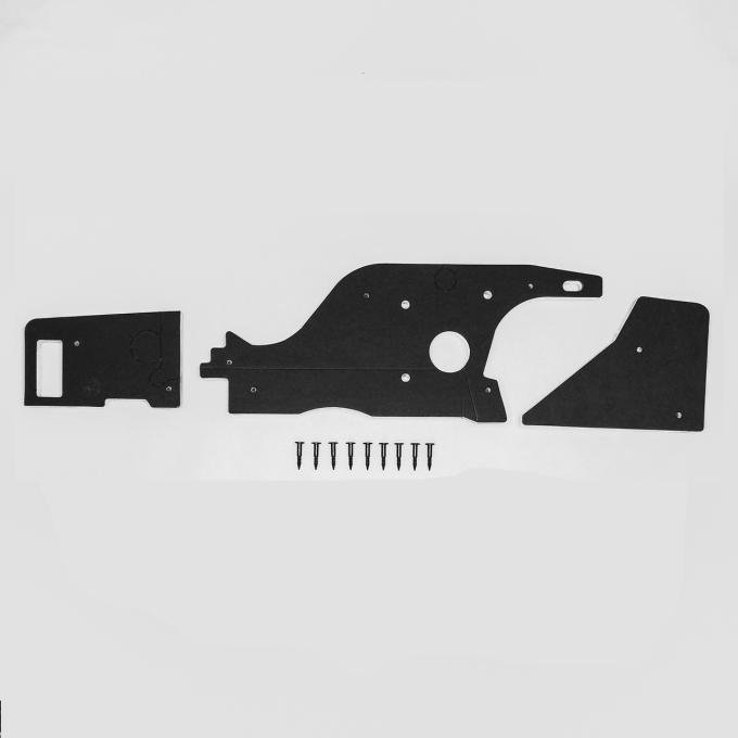 Detroit Muscle Technologies Mopar B Body 71 72 NON AC Firewall Insulation with Pins BXX7172FI01