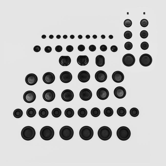 Detroit Muscle Technologies Mopar B Body 68 Charger Coronet Roadunner 59pc Body Plug Set BXX6868BP01-BPK11-DOOR