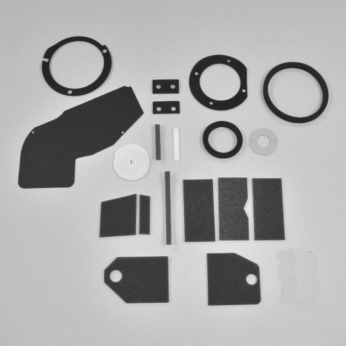 Detroit Muscle Technologies Mopar A Body 67-72 NON AC Heater Box Rebuild Restoration Seal Gasket Kit AXX6772HB01