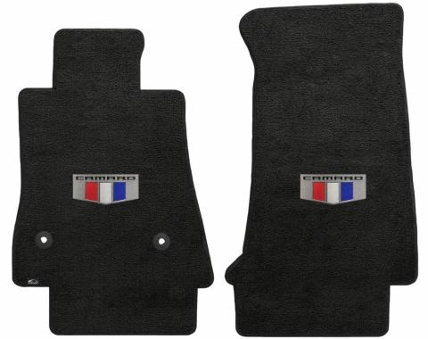 Lloyd Velourtex 2 Pc Front Mats, 962 Ebony, Logo 819312