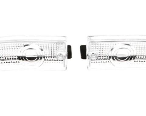 AMD Park Lamp Lenses and Gaskets, Clear, LH/RH Pair, 67 Dart X135-2067-P