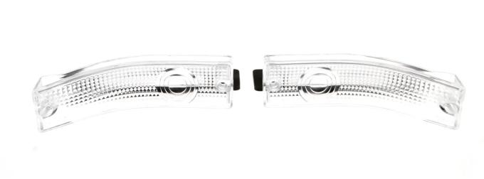 AMD Park Lamp Lenses and Gaskets, Clear, LH/RH Pair, 67 Dart X135-2067-P