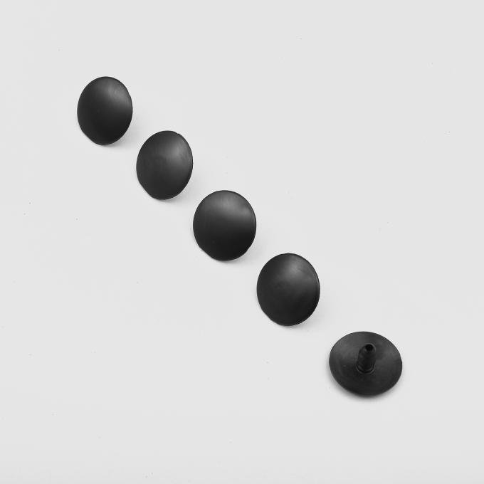 Detroit Muscle Technologies Mopar 70-72 Dart Duster 70 Roadrunner 71 Challenger Black Plastic Grille Push Pins Clips 5pcs CHR2998430-5