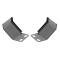 AMD Rocker Panel to Door Pillar Braces, Pair, 68-70 Dodge Plymouth B-Body 440-1468-2P