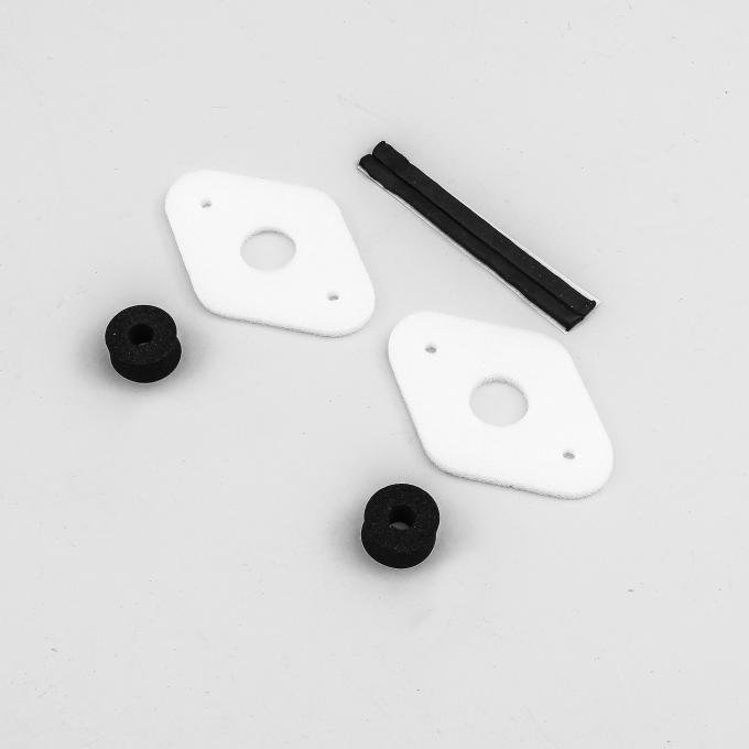 Detroit Muscle Technologies Mopar A Body 67-76 B 66-70 Wiper Pivot Gaskets -WHITE ABX6676WP01-WHITE