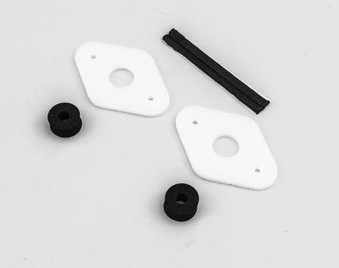 Detroit Muscle Technologies Mopar A Body 67-76 B 66-70 Wiper Pivot Gaskets -WHITE ABX6676WP01-WHITE