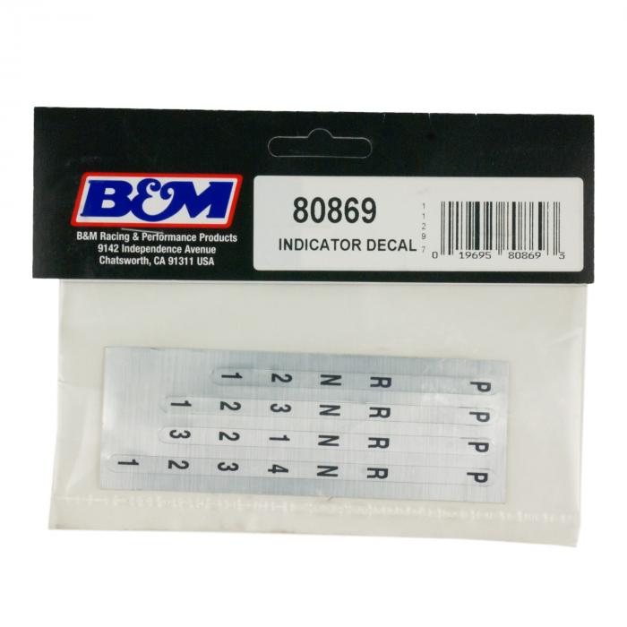 Front Indicator Decal B&M Indicator Decal 80869 | Moparts