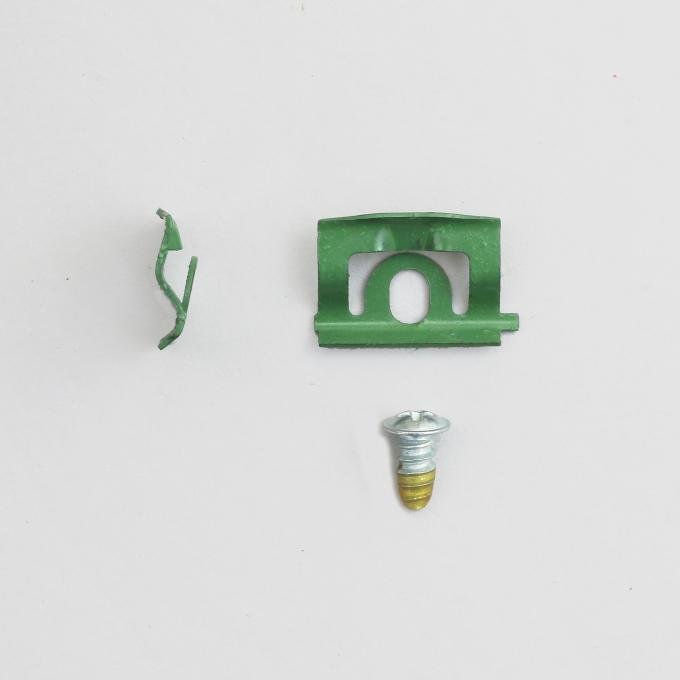 Detroit Muscle Technologies Mopar 6002263 Window Reveal Trim Clip & Screw CHR6002263