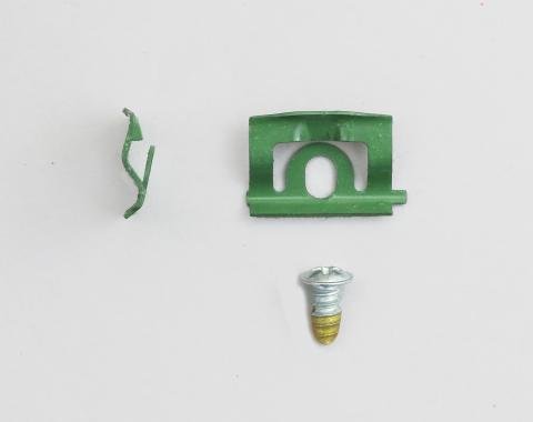 Detroit Muscle Technologies Mopar 6002263 Window Reveal Trim Clip & Screw CHR6002263