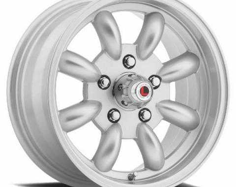 Legendary Wheels 1964-1973 Ford Mustang LW 80 17x7 "T/a" Alloy Rim, Silver LW80-70754S