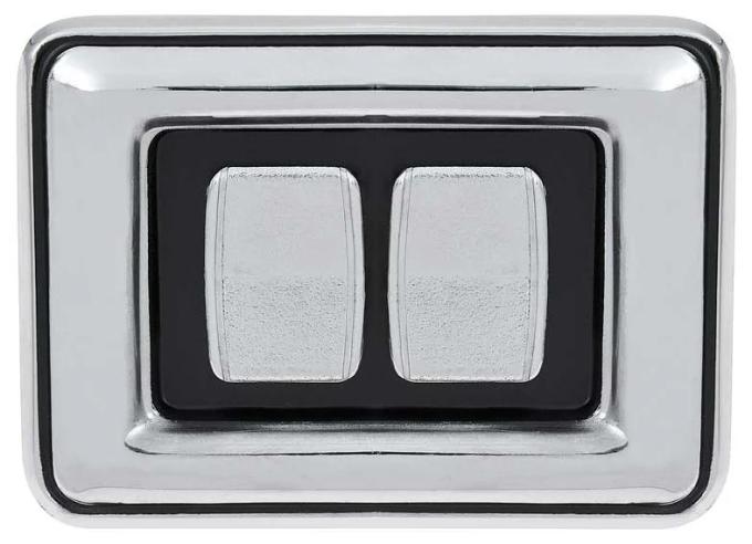 AMD Power Window Switch, 2 Concave Buttons, 73-76 B-Body K-3488919