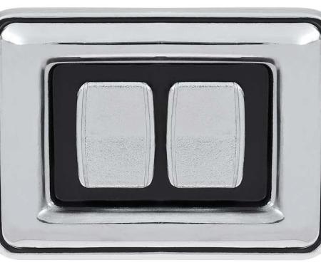 AMD Power Window Switch, 2 Concave Buttons, 73-76 B-Body K-3488919