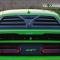 GlassSkinz 2008-2020 Challenger  Rear Window Valance / Louver HELLION | Melbourne Green GPL