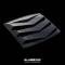 GlassSkinz 2011-20 Charger Bakkdraft Rear Window Valance / Louver BAKKDRAFTCHGR | Header Orange PL4