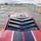 GlassSkinz 2011-20 Charger Bakkdraft Rear Window Valance / Louver BAKKDRAFTCHGR | Header Orange PL4