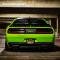 GlassSkinz 2008-2020 Challenger  Rear Window Valance / Louver HELLION | Melbourne Green GPL