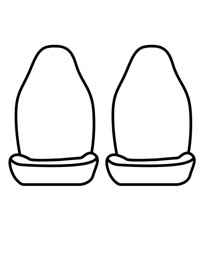 Covercraft 2001-2003 Dodge Durango SeatSaver Custom Seat Cover, Waterproof Grey SS1322WFGY