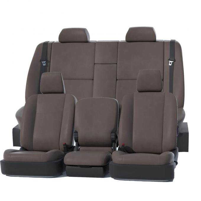 Covercraft 2021-2024 Dodge Durango Precision Fit Leatherette Front Row Seat Covers GTD4269ABLTSN