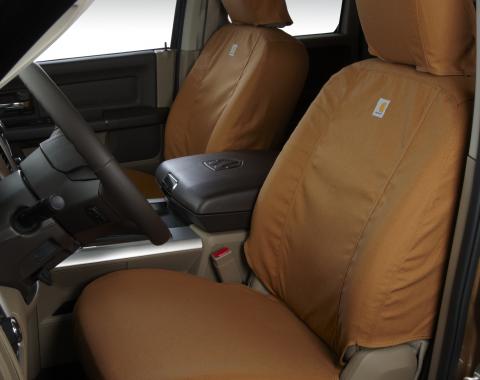 Covercraft Carhartt SeatSaver Custom Seat Cover, Brown SSC3251CABN