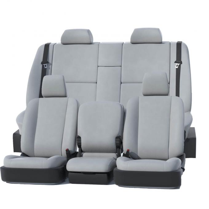 Covercraft 2021-2024 Dodge Durango Precision Fit Leatherette Front Row Seat Covers GTD4270ABLTLG