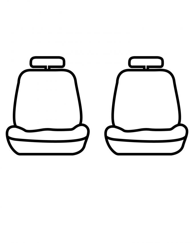 Covercraft Carhartt SeatSaver Custom Seat Cover, Mossy Oak Breakup SSC2518CAMB